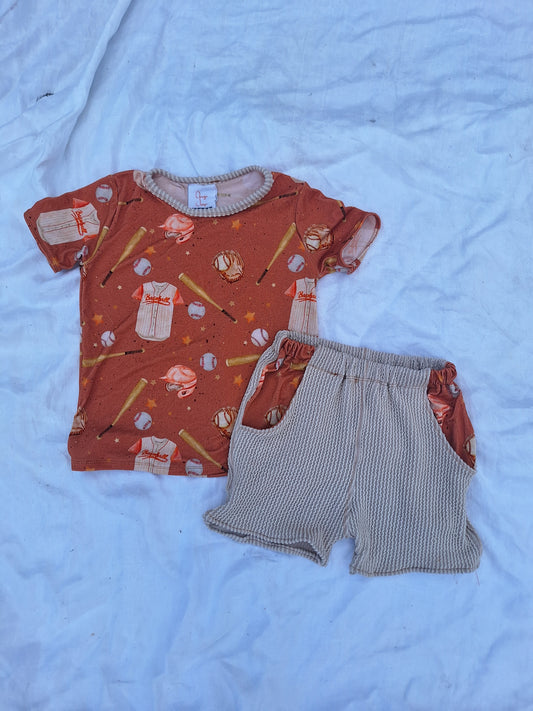 Bamboo tshirt & shorts sets